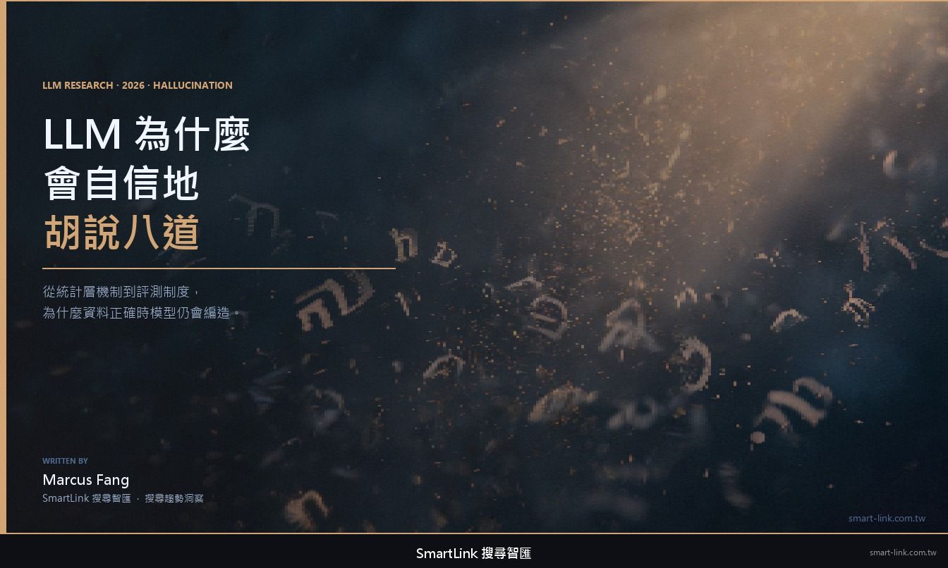 LLM 幻覺問題：為什麼語言模型會自信地胡說八道