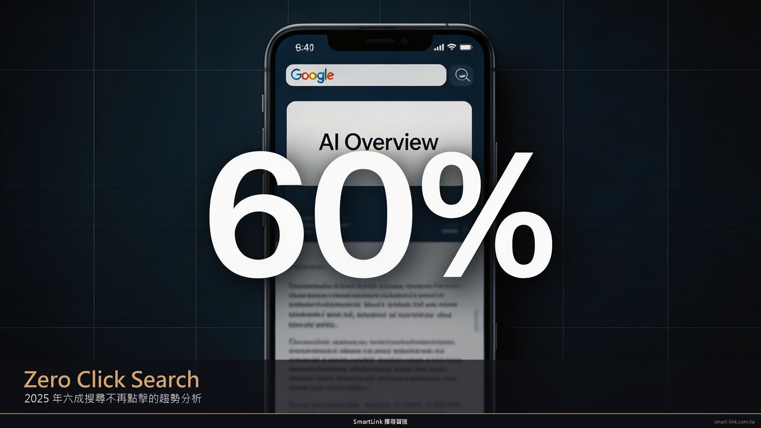 Zero Click Search 是什麼？2025 年六成搜尋不再點擊的趨勢分析